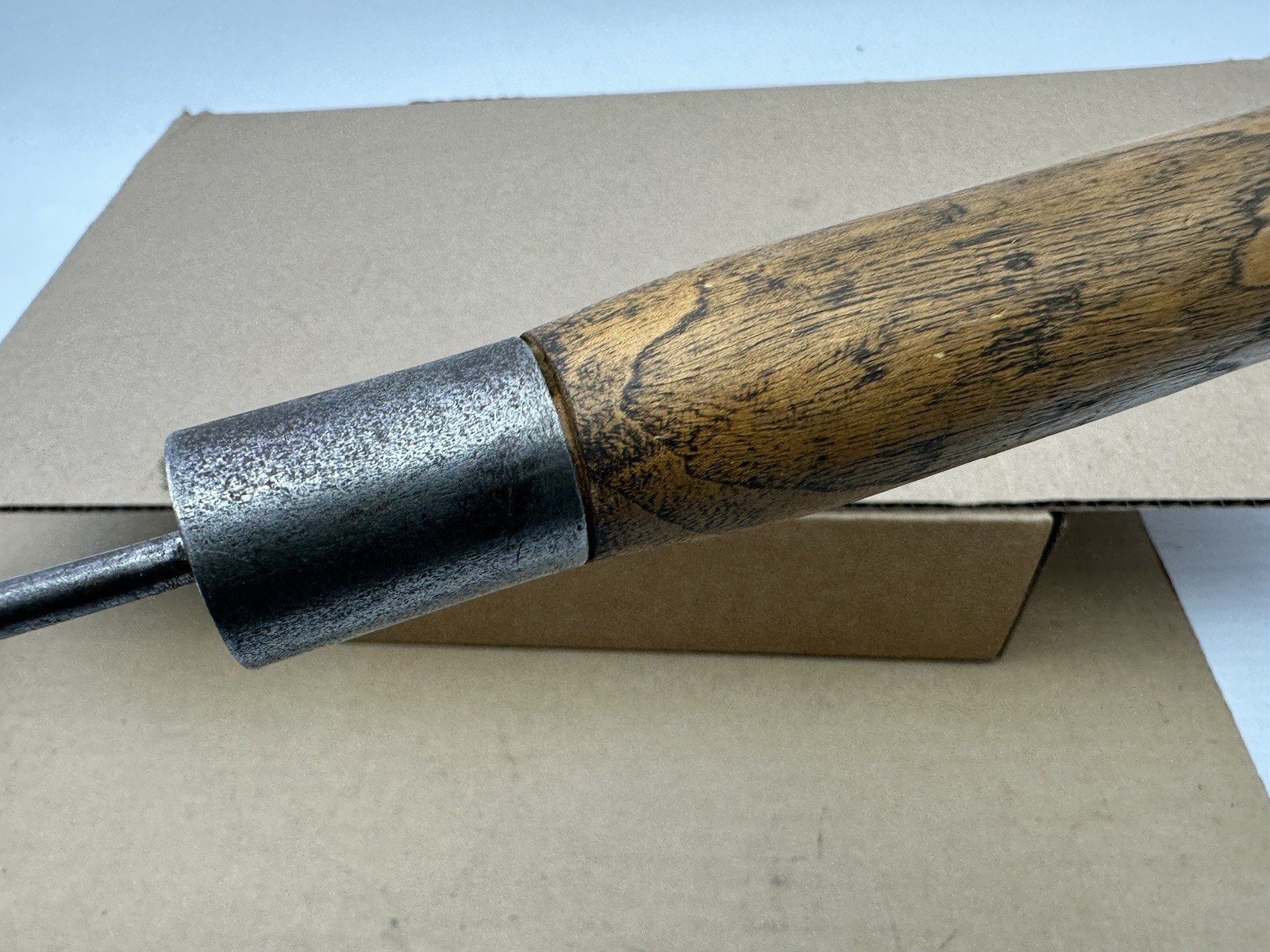 Vintage Flat Head Screwdriver Wood Handle 5.5” Shaft 12” OAL Hammermuhle Germany