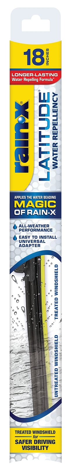 Rain X Water Repellent Wiper Blades 2 in 1 Advanced Beam Technology 18 Inch