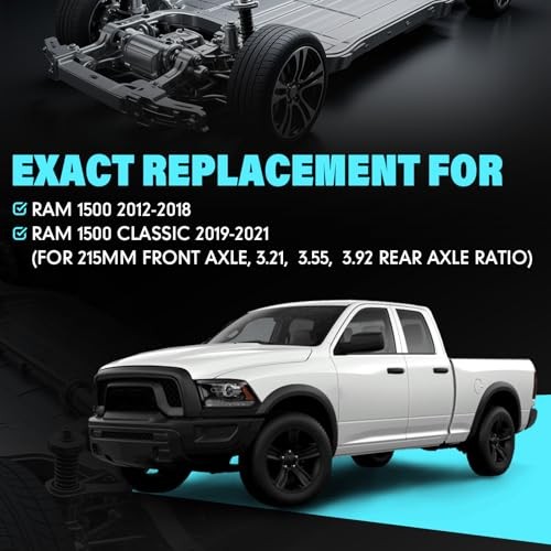 Front Differential Axle Intermediate Shaft Kit for Dodge Ram 1500 2012-2021