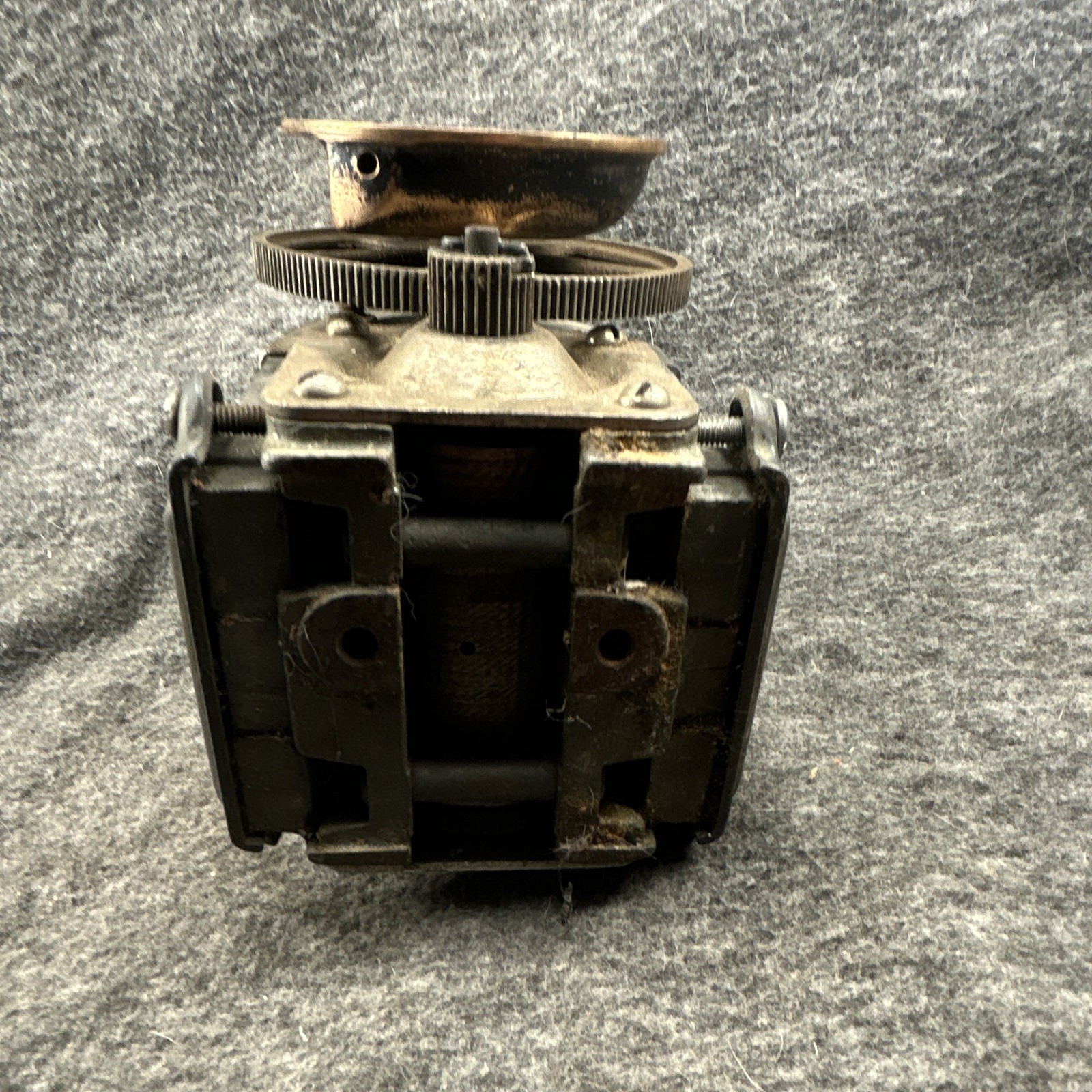 Antique Western Electric Company 3 Bar Telephone Magneto Hand Crank Generator