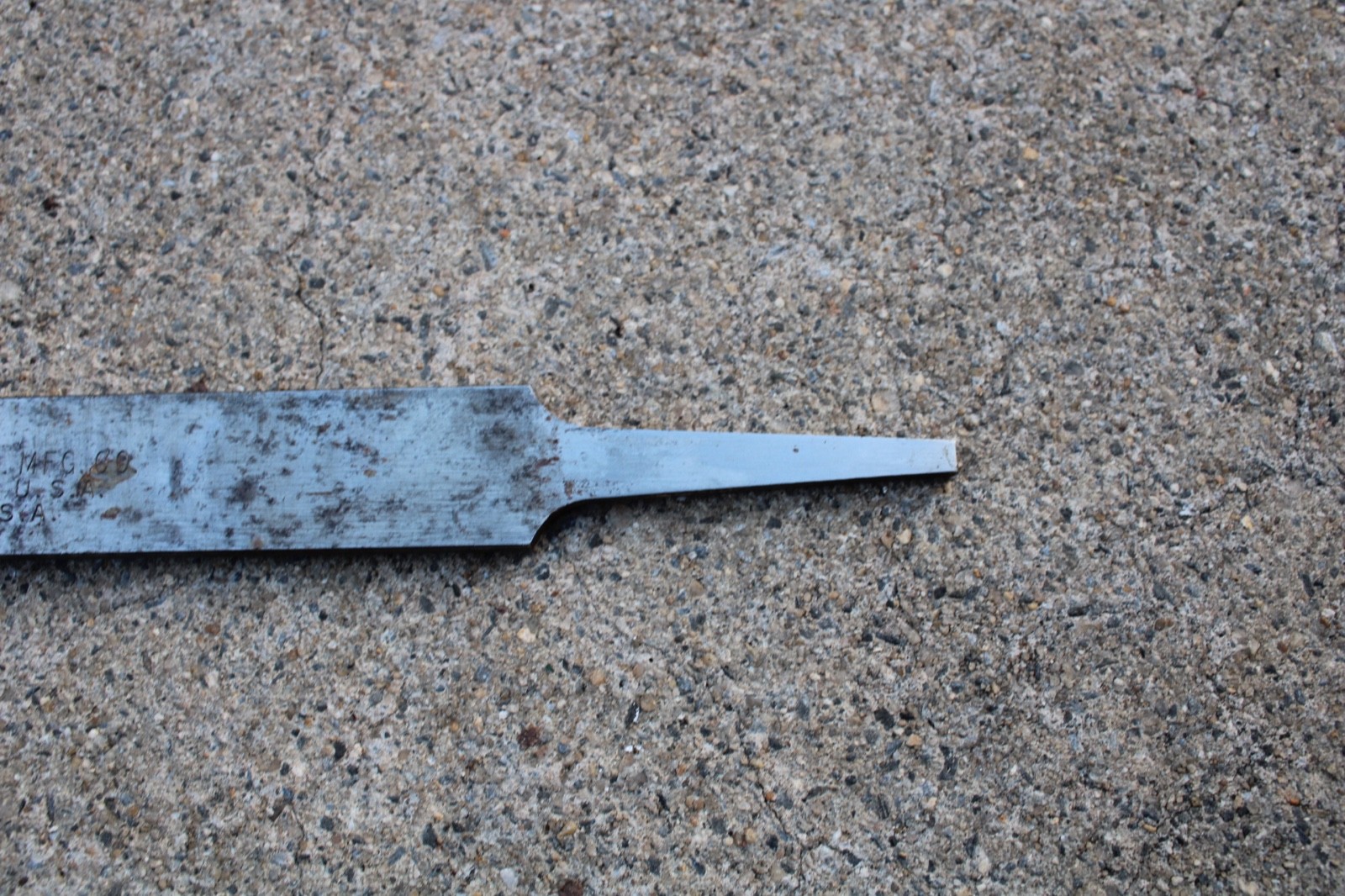 Vintage Anderson Bros Hand Scraper Rockford ILL USA missing Handle