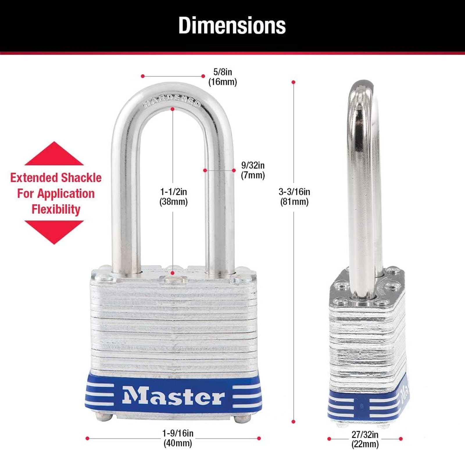 Outdoor Keyed Padlocks Set with Hardened Steel Shackles Resistant to Cutting for