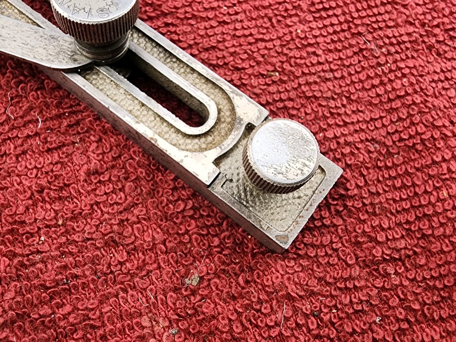 Vintage Stanley No.30 Angle Divider, Missing Crossbar.