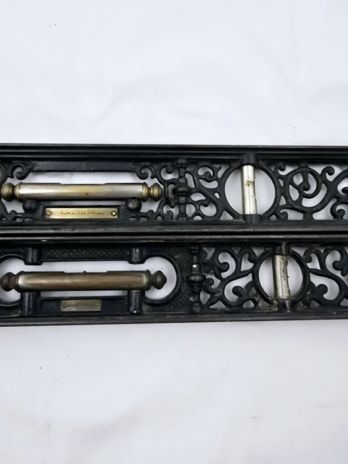 Davis Level & Tool Cast Iron Levels 24″ 18″ 1883 Pat. Matching Pair