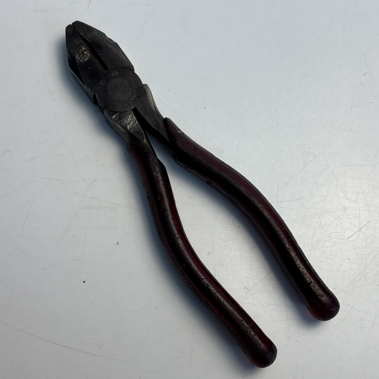 Vintage Mephisto No 99 Linemans Pliers 6 1/2 Inch Forged Steel
