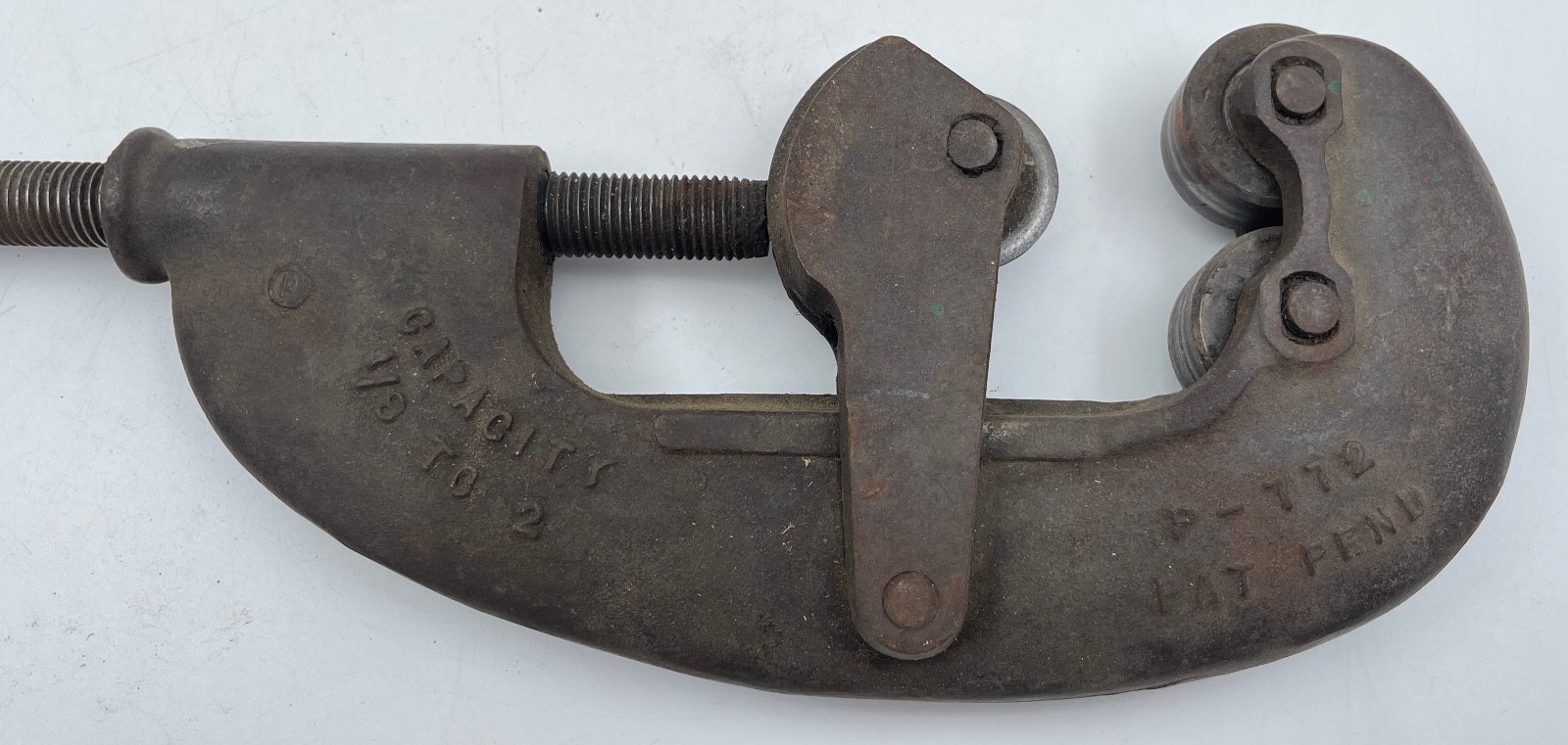 Vintage Nye Pipe Cutter Universal No 2 capacity 1/8 – 2″ One Wheel Or 3 Wheel
