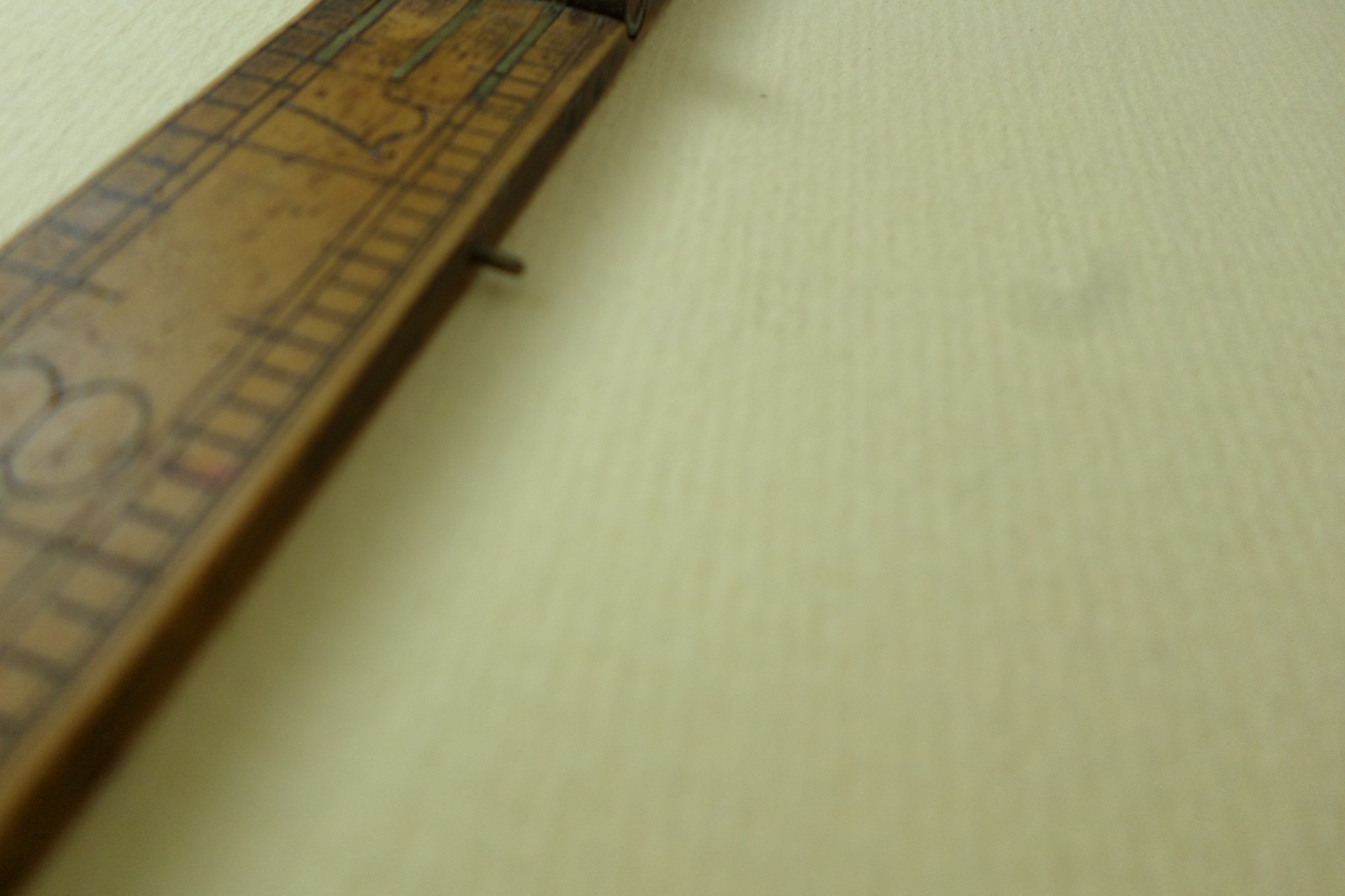 F.B. Cox, Excelsior 4-Fold Rule, 2ft, Boxwood & Brass, Good (A655)