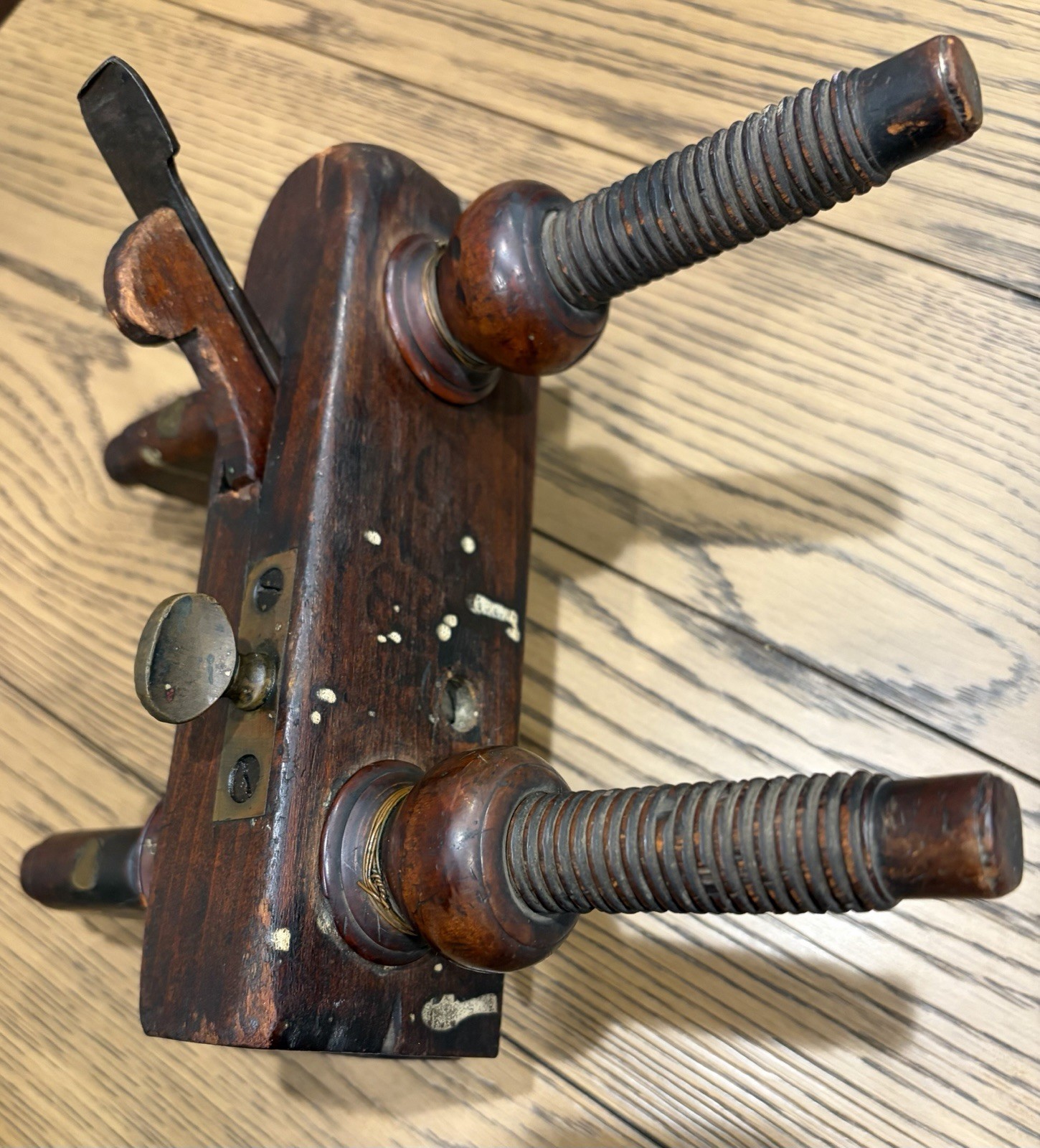 VINTAGE ANTIQUE OHIO TOOL CO. SCREW ARM PLOW PLANE # 98