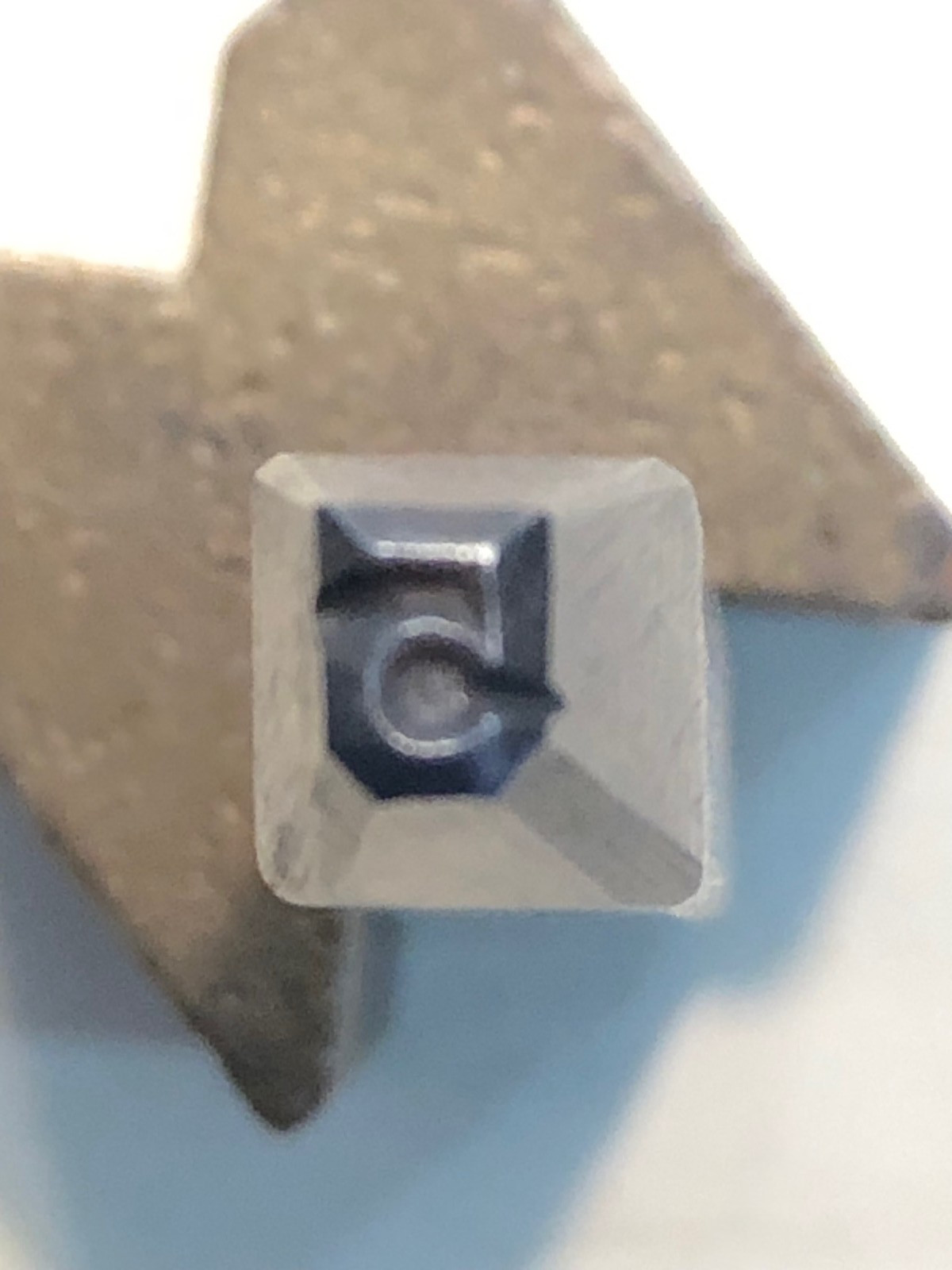 set of 1/8″ steel numbers 0 – 9 by Acromar