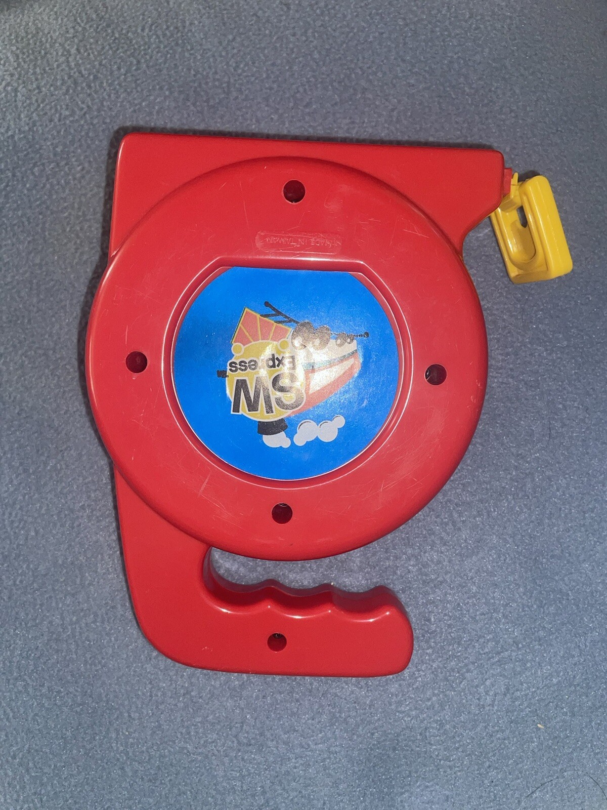 Vintage The Big Tape 1 Yard 100 Meter Measuring Tape Accurate Retracts Learning