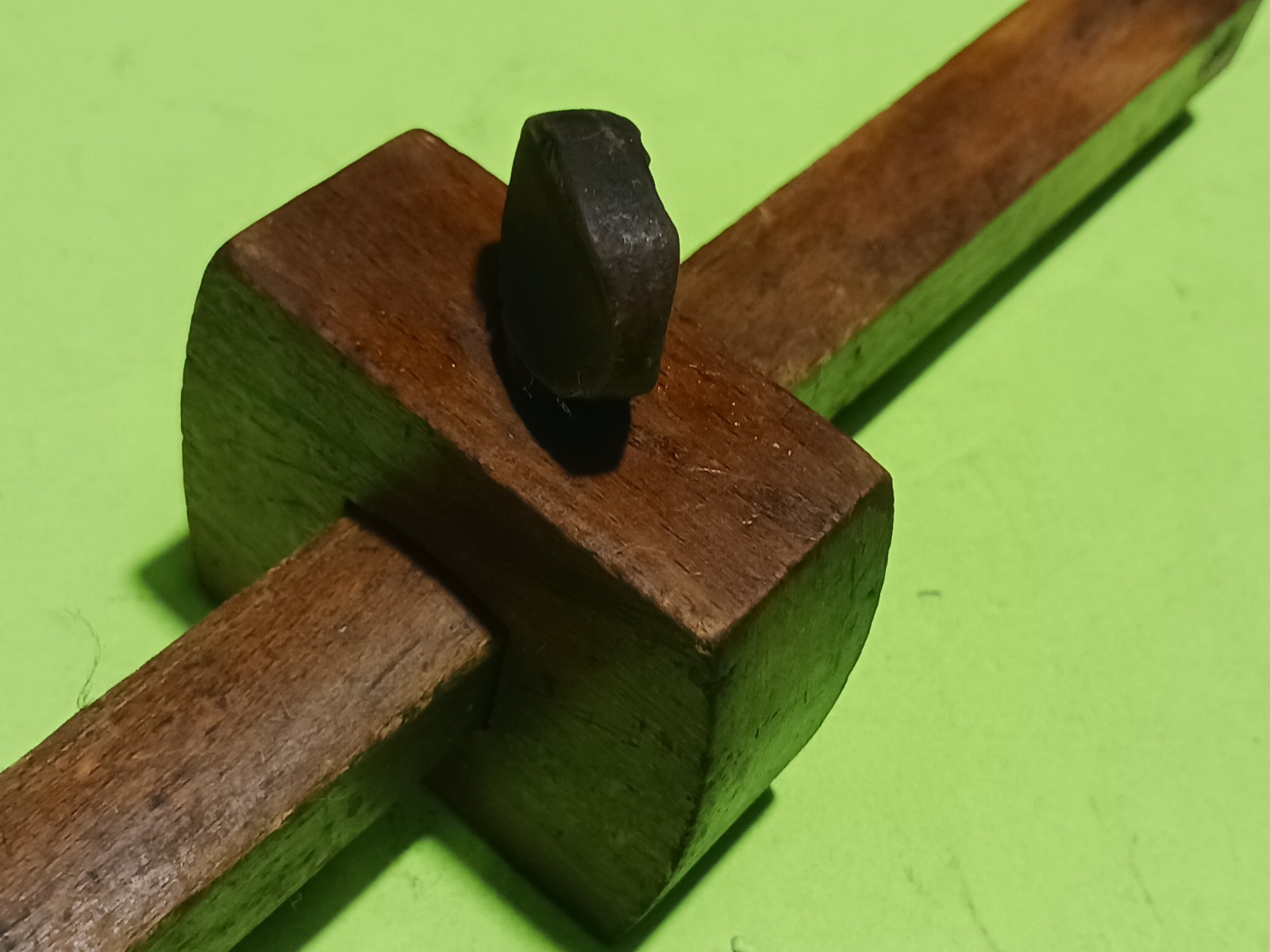 Vintage Stanley no. 62 Marking Gauge Mortise Wood Scribe USA sliding inch marker