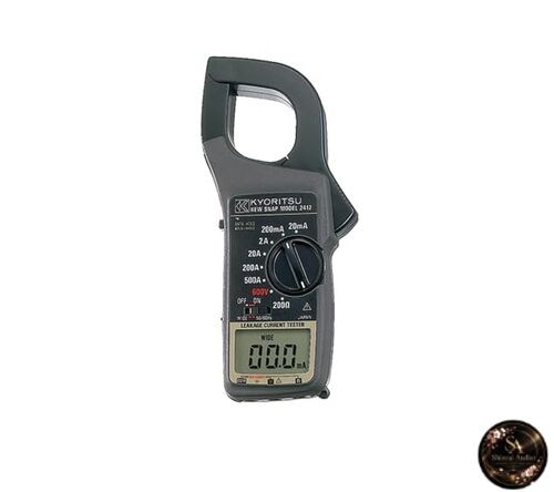 Kyoritsu Electrical Instruments KYORITSU 2412 Q-Snap Clamp Meter for Leakage