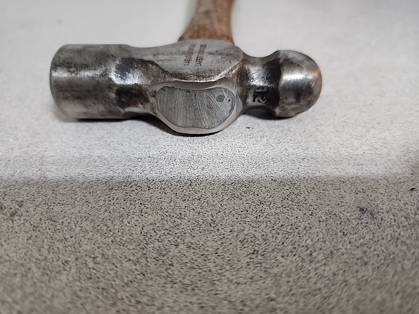 Vtg BLUE POINT BP12A 12 OZ. Head Ball Peen Hammer Kenosha Wisconsin USA