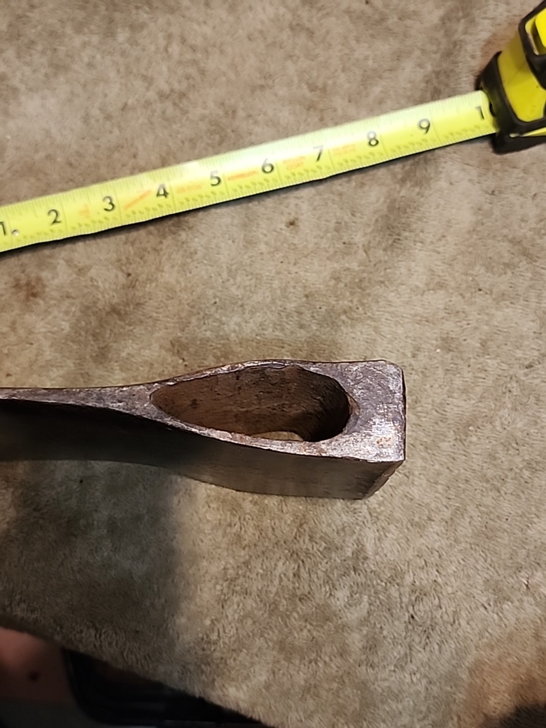 Vintage True-Temper AMERICANAX Jersey Pattern Axe Head Glass port 4 Lbs