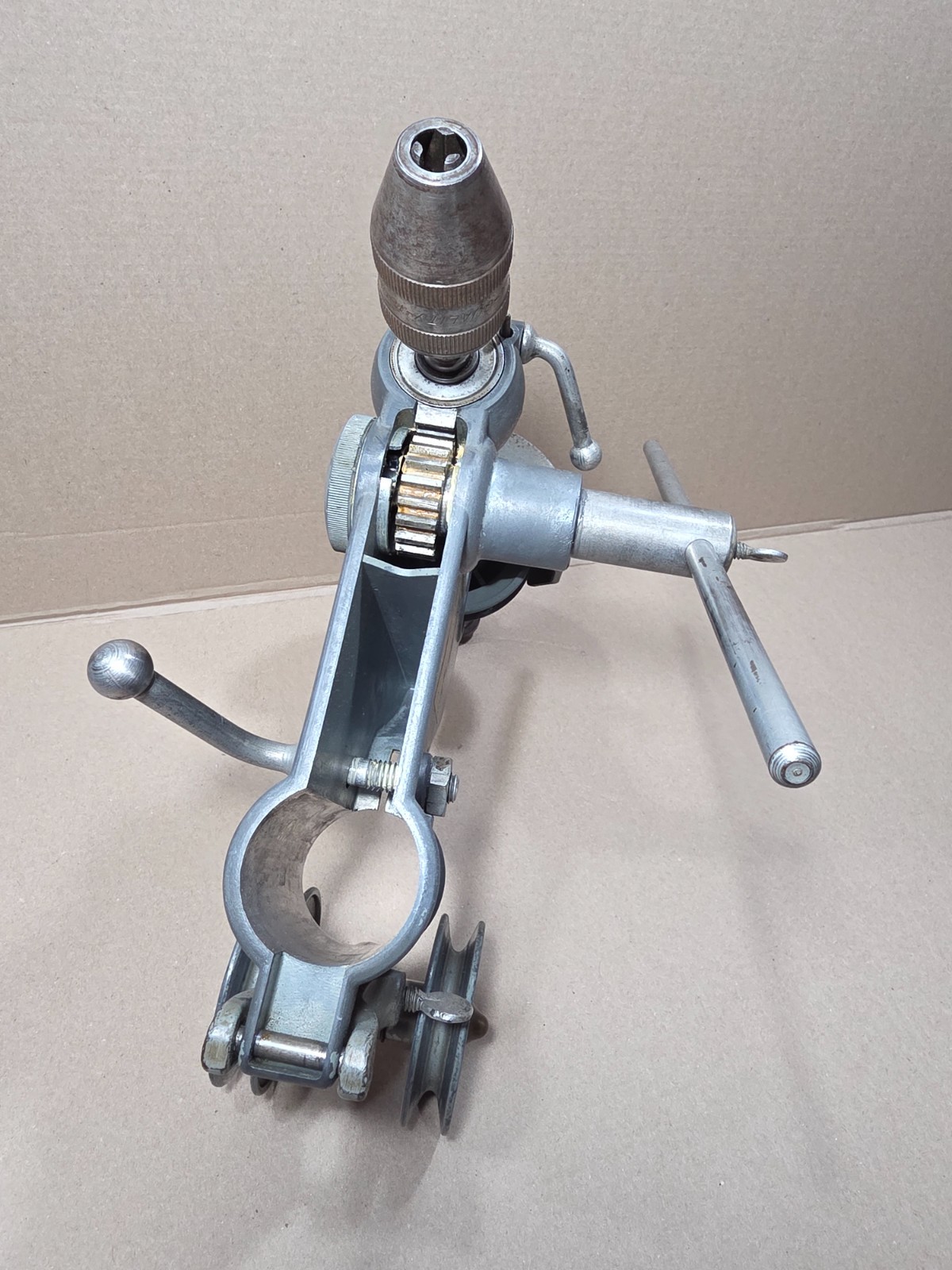 Vintage Rockwell Delta Model 620 Drill Press Head Assembly (Early 1930s)