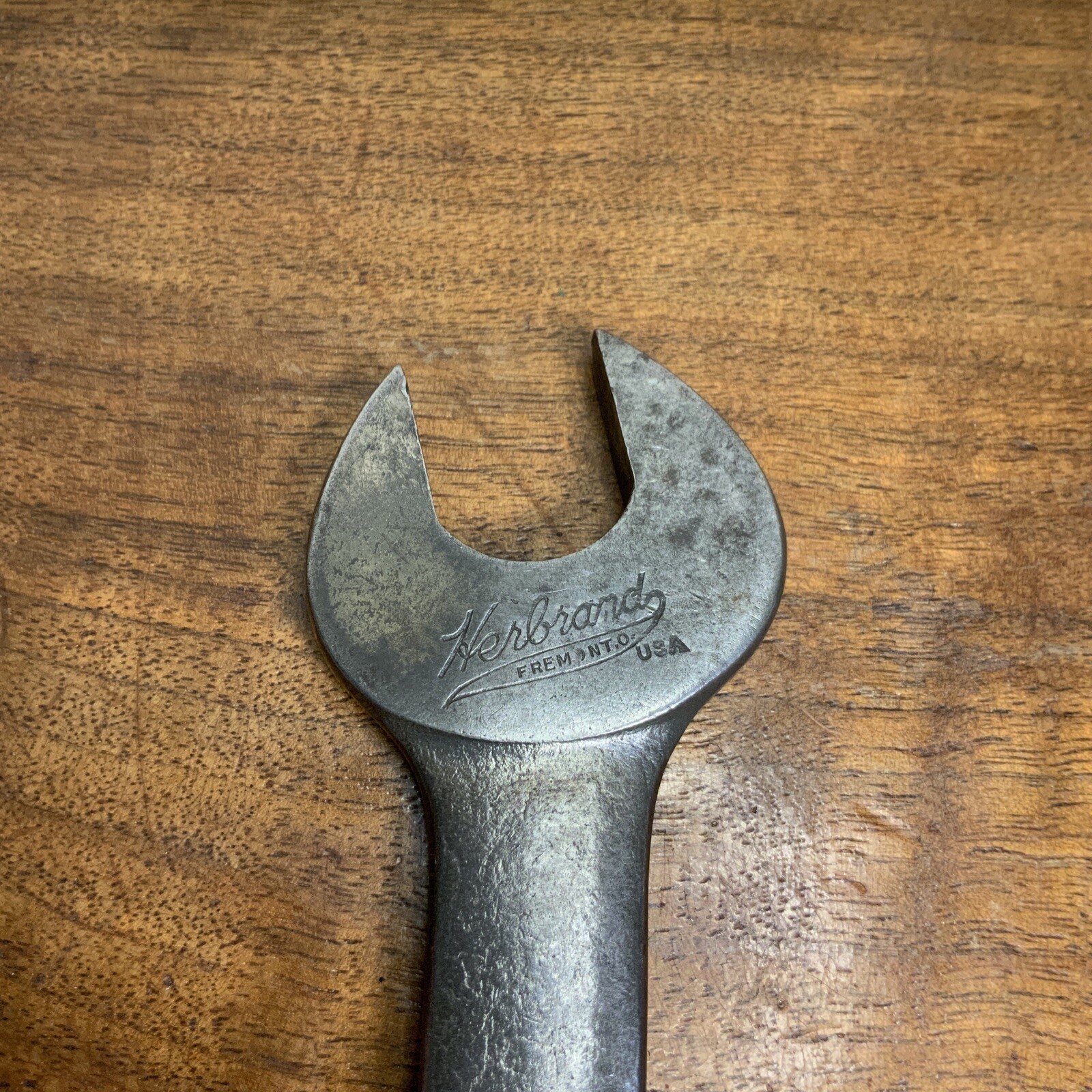 Vintage Herbrand Open End Wrench 3/4” By 5/8” “ Van Chrome” USA #1729