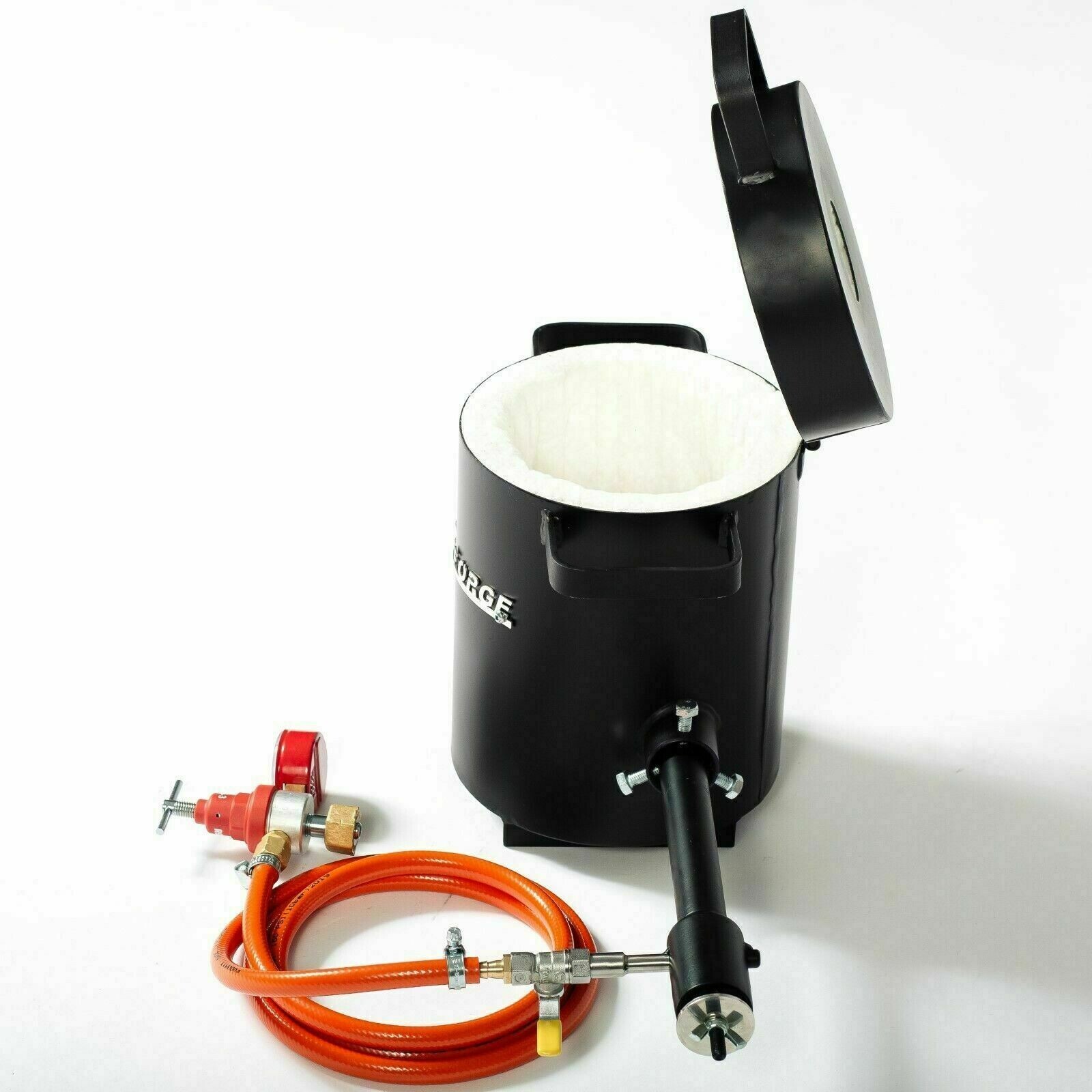 DEVIL-FORGE FB1Sb–4KG Gas Propane Melting Furnace Forge Burner Kiln USA