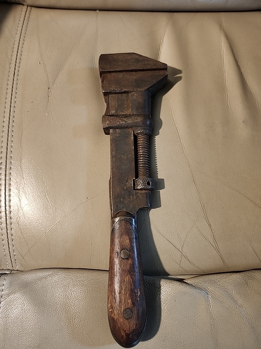 H D Smith Co “Perfect Handle” Monkey Wrench Pat Oct 30 1900-Jan 15,1901 / Feb 26