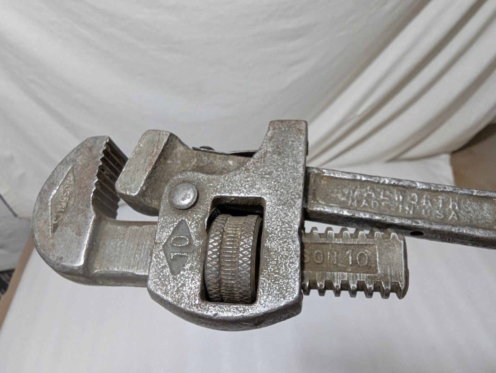 Vintage Stillson Walworth 10 Inch Pipe Wrench USA – Good Condition