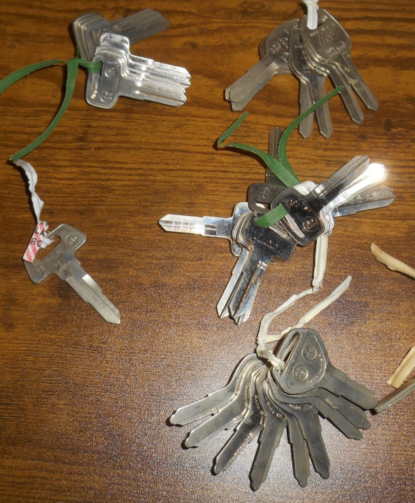 3 Pound Lot of Ilco Blank Keys