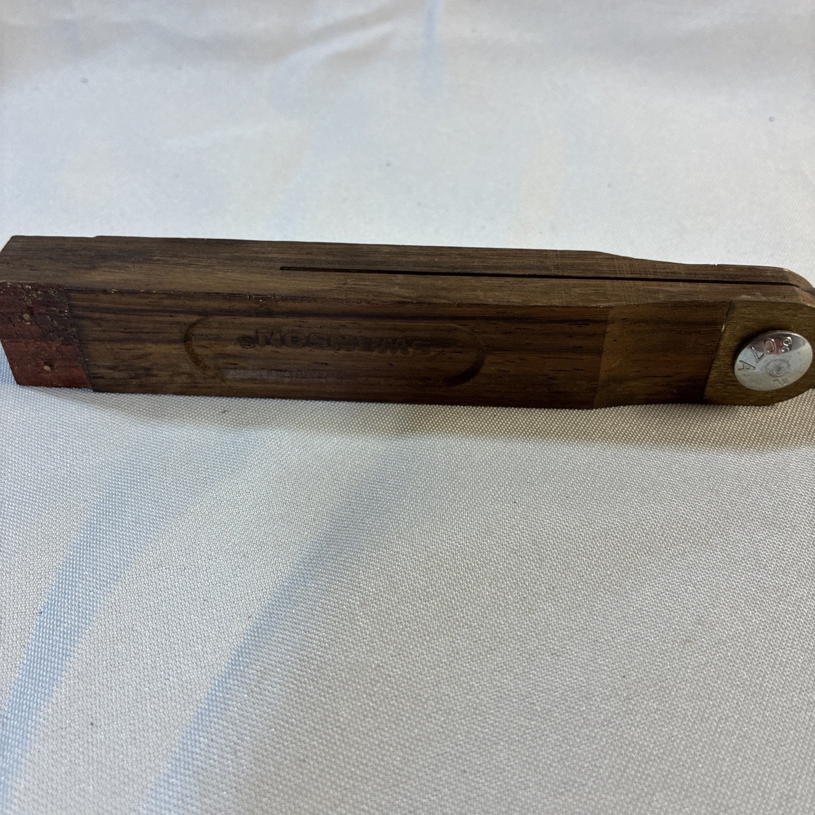 Swanson Tool 8 Inch Sliding T-Bevel Brass Bound Hardwood Handle