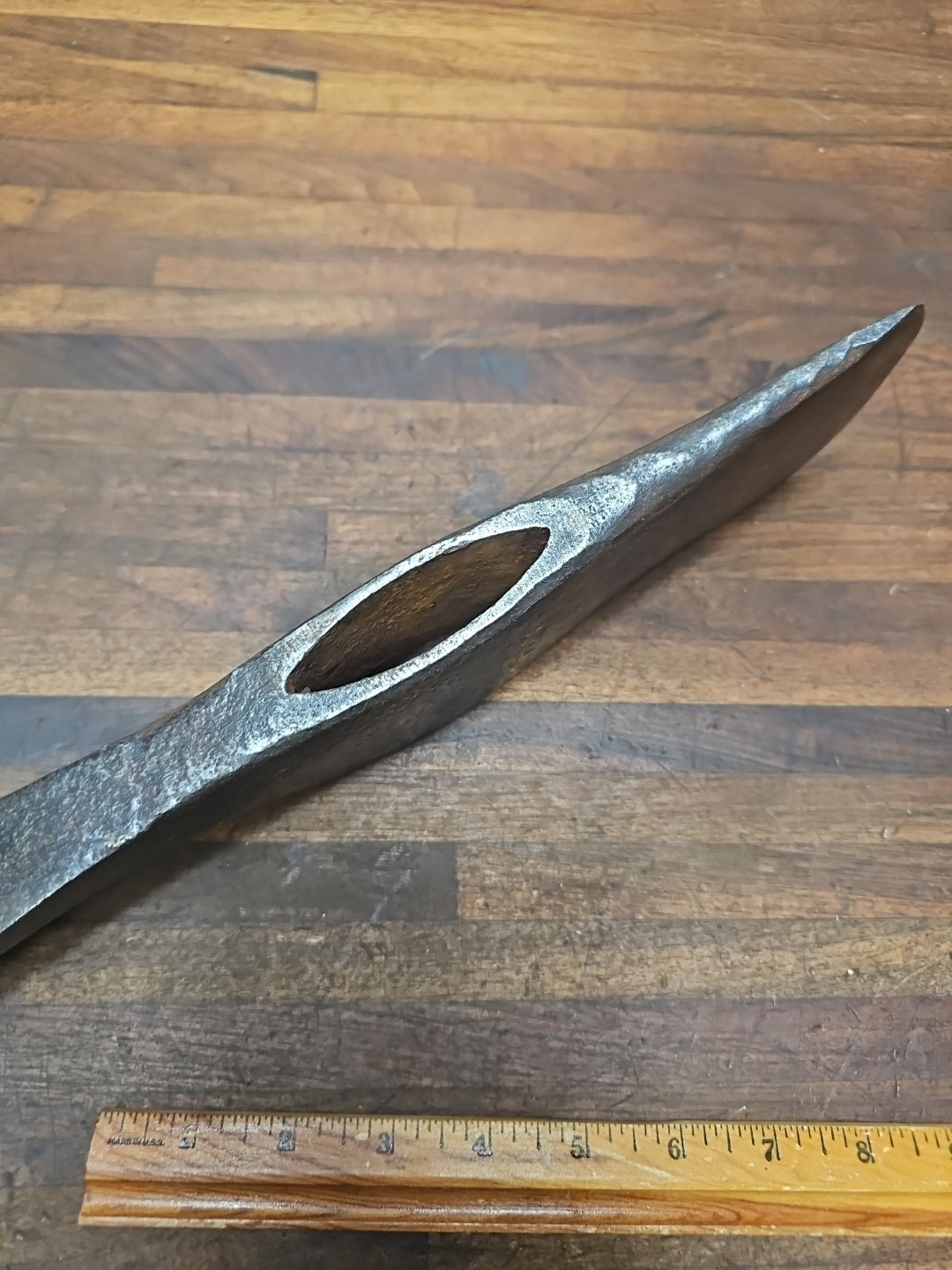 E29- Rare Antique WARREN Undercutter/Chainsaw Logging Axe Head 4 lb 8 oz