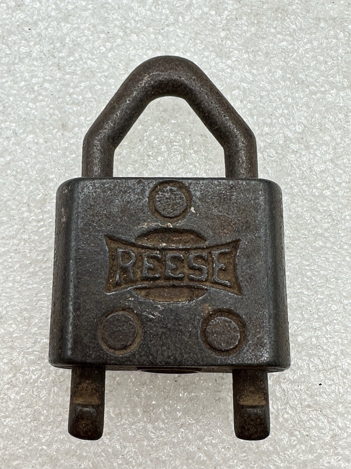 Set Of 2 Vintage Reese Padlocks One With Key One Without Key