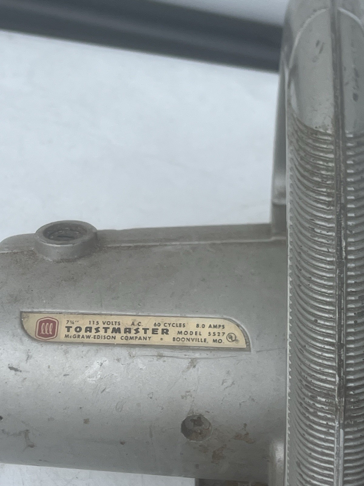 VINTAGE TOASTMASTER 8.0 AMP 5000 RPM 7 1/4 CIRCULAR SAW 5527 (rare ) Works