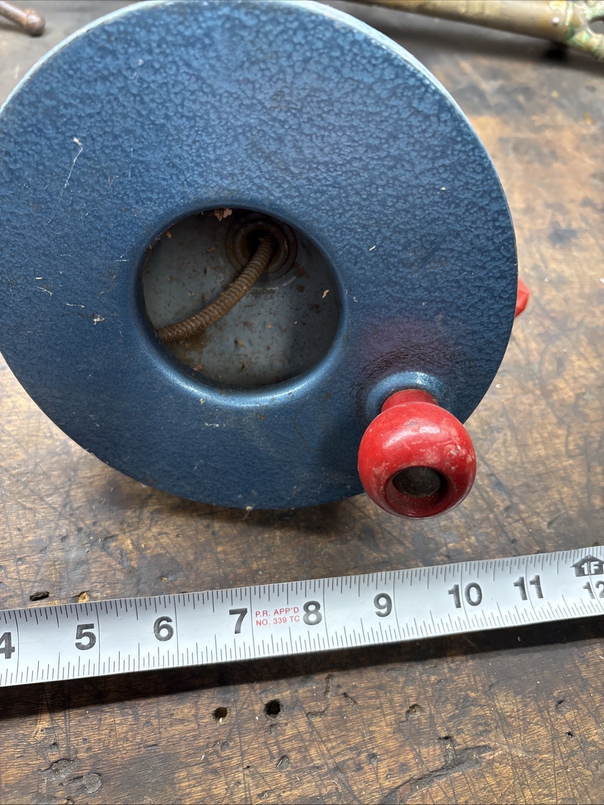 Chicago Speciality Mfg. Co. Hand Crank 15′ Drain Snake Untested Made In USA