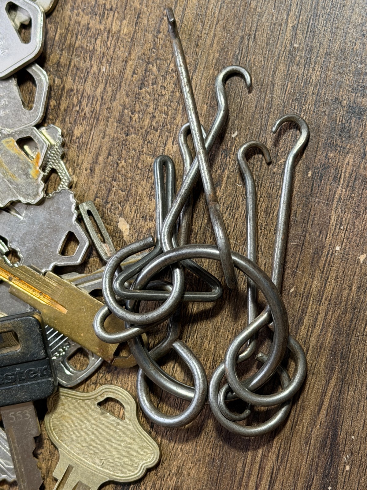 Lot of Misc Cut Keys Locks etc 2.5 LBS House, Art, Craft, Lock, Car, Crafting