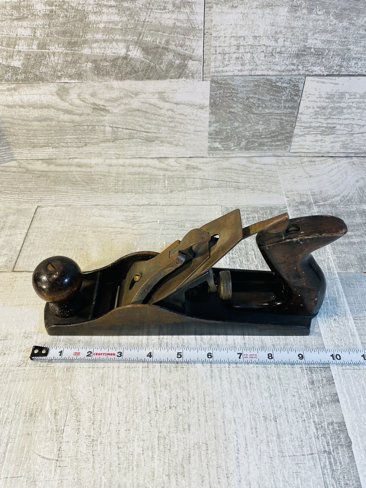 Parplus Metal Products Corp Hand Woodworking 10” Plane U Haven Ct Made USA