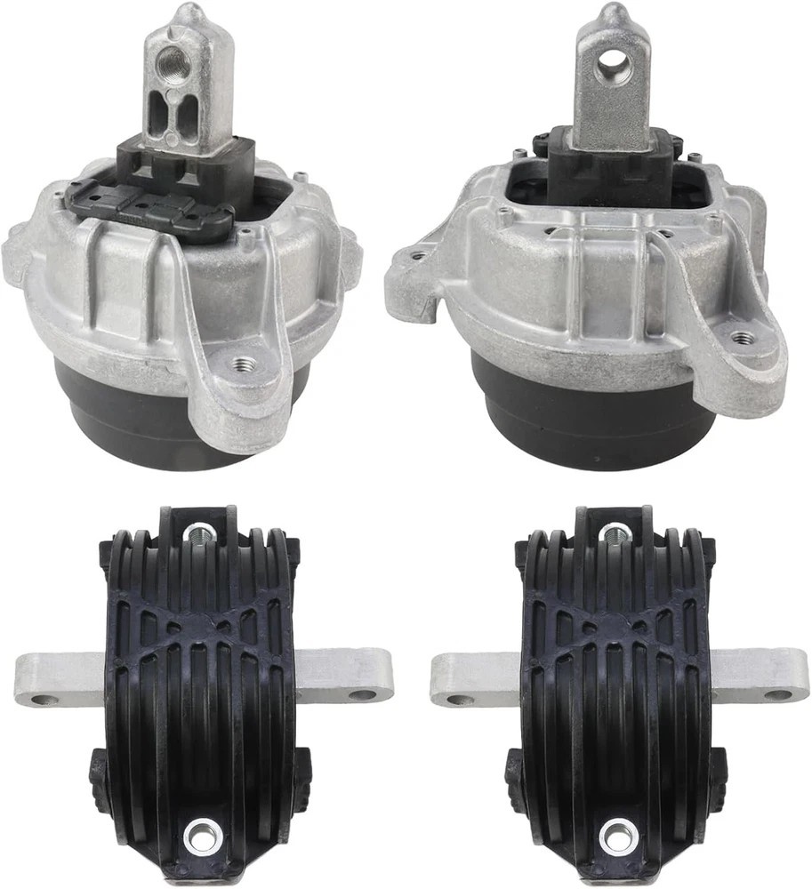 Engine Mount 4-Piece Set for BMW 535i 530i 528I 523I 630I 640i 730Li 740Li Re…