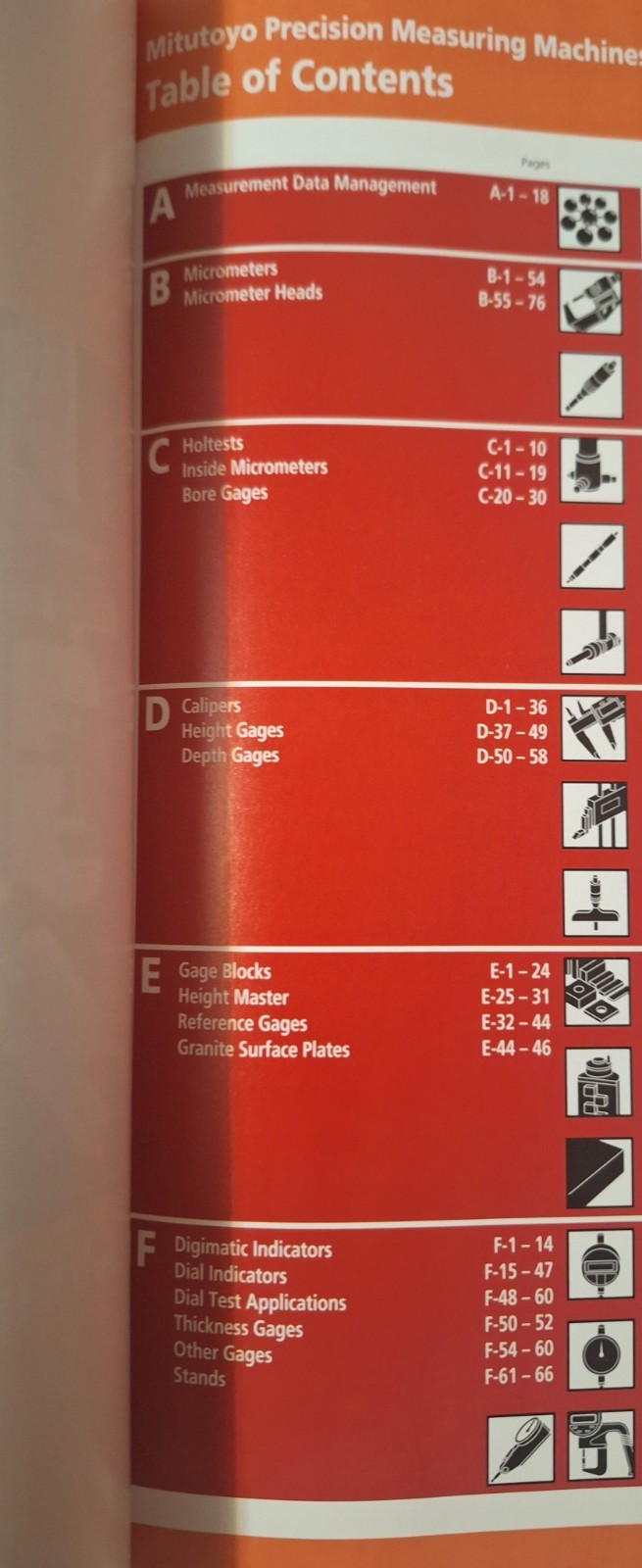560-Page Mitutoyo Measuring Instruments Parts Tools Catalog No. US-1003 MINT!