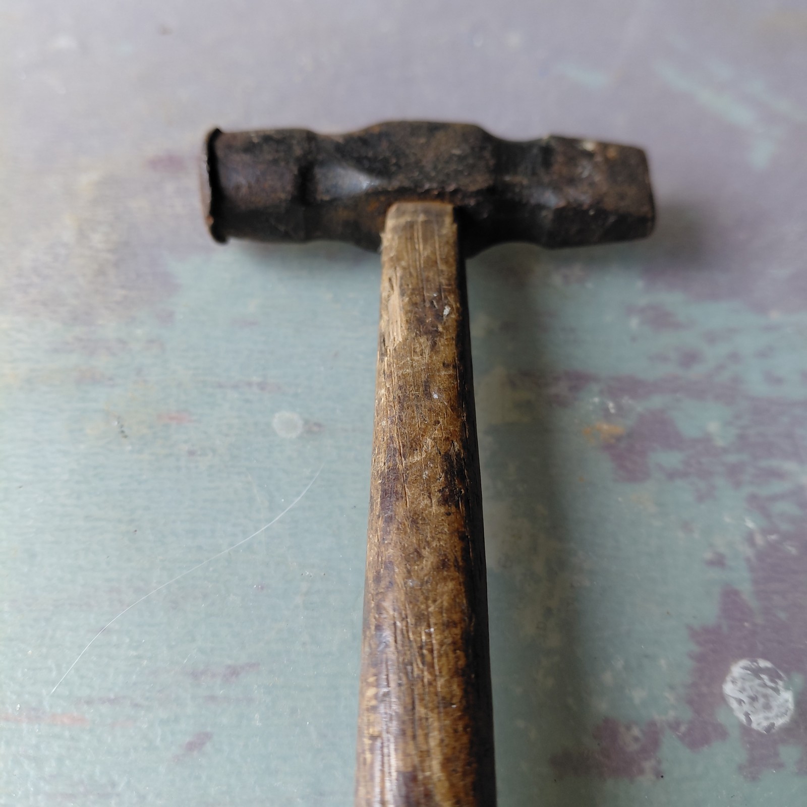 Three antique/vintage small hammers