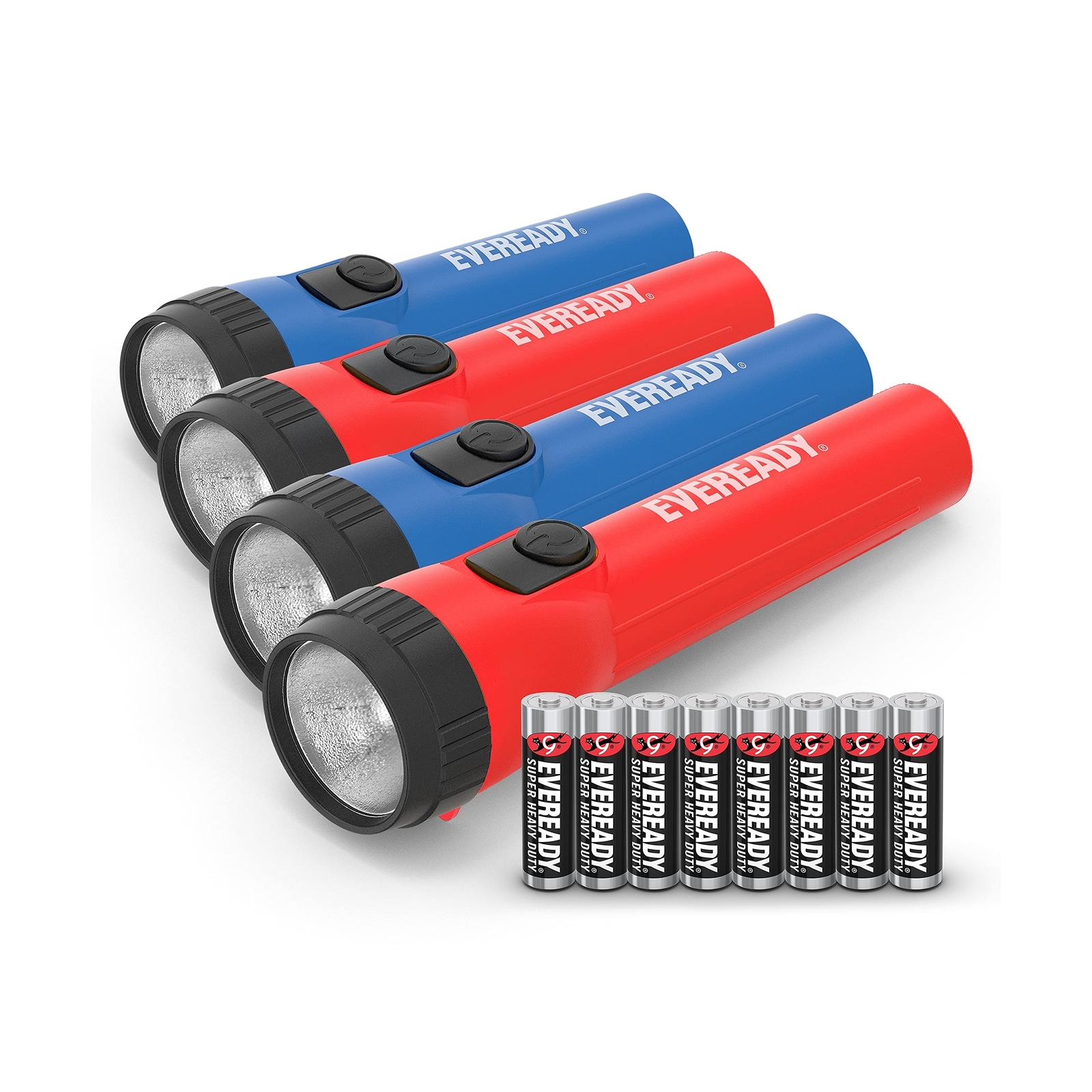 Eveready LED Flashlight Multi-Pack, Bright and Durable, Super Long Battery Li…
