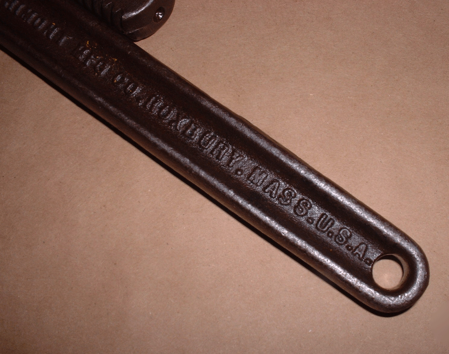 Antique Trimo Monkey Wrench Pat’d 12-19-11 Trimont Mfg. Co. Size 15 inch