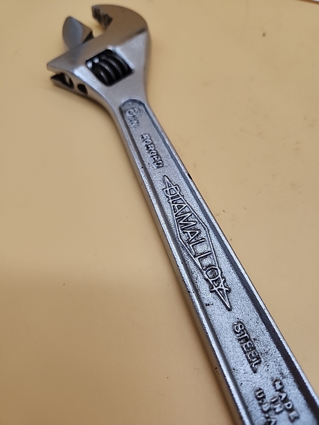 Diamalloy Diamond Calk Horseshoe 8″ Adjustable Wrench USA