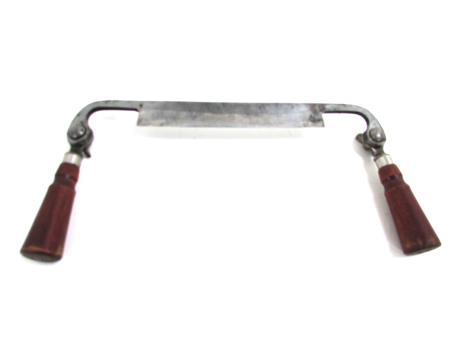 VINTAGE PEXTO TOOLS 8″ DRAW KNIFE, w/ FOLDABLE HANDLES
