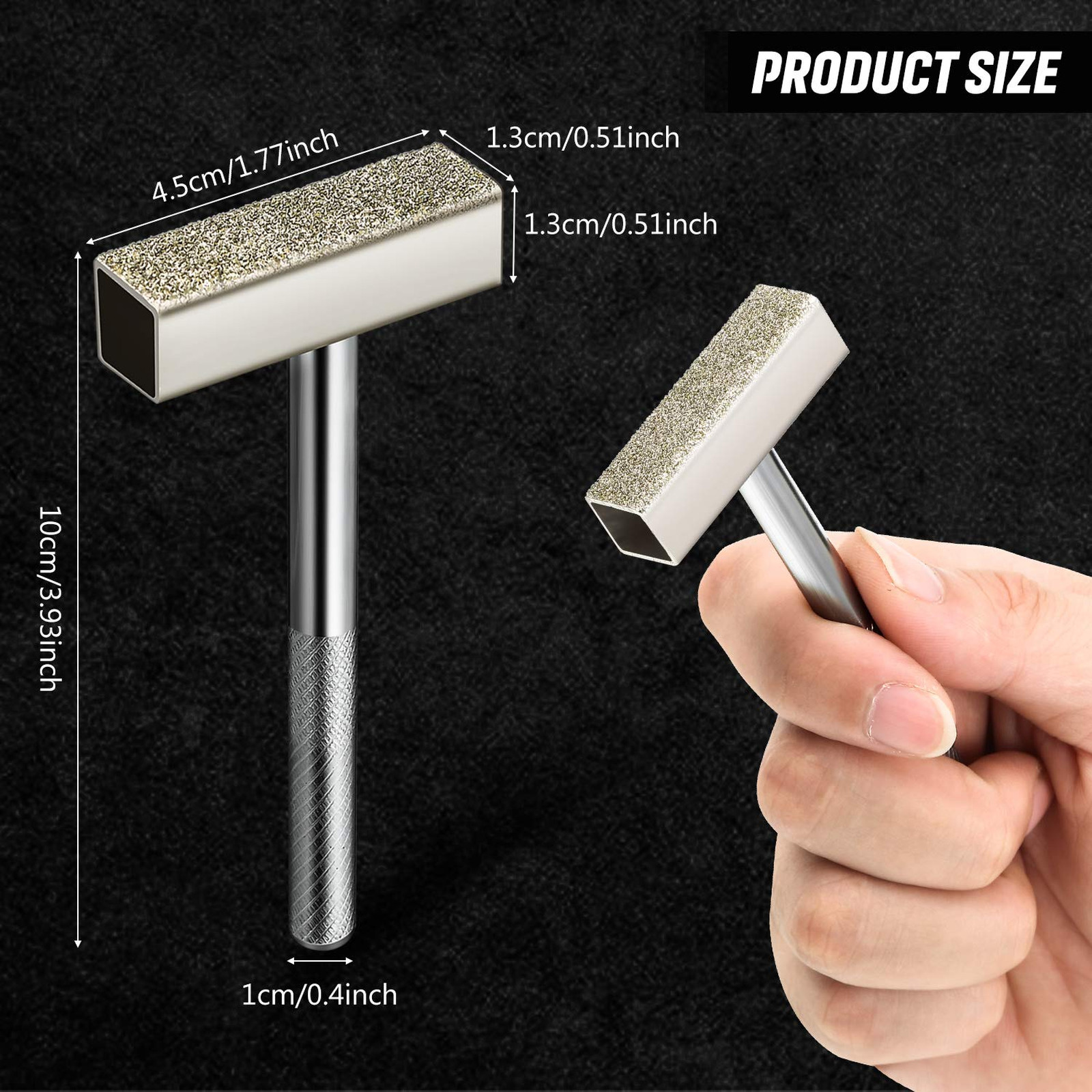 Grinding Wheel Dresser Tool 120 Grit Diamond Flat Surface for Bench Grinder