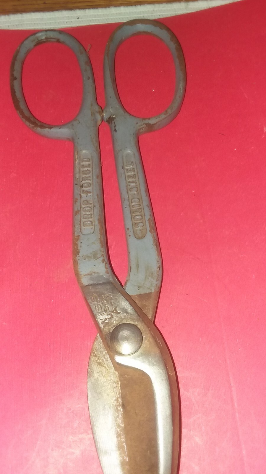 vintage tin snips wiss a -11 solid steel
