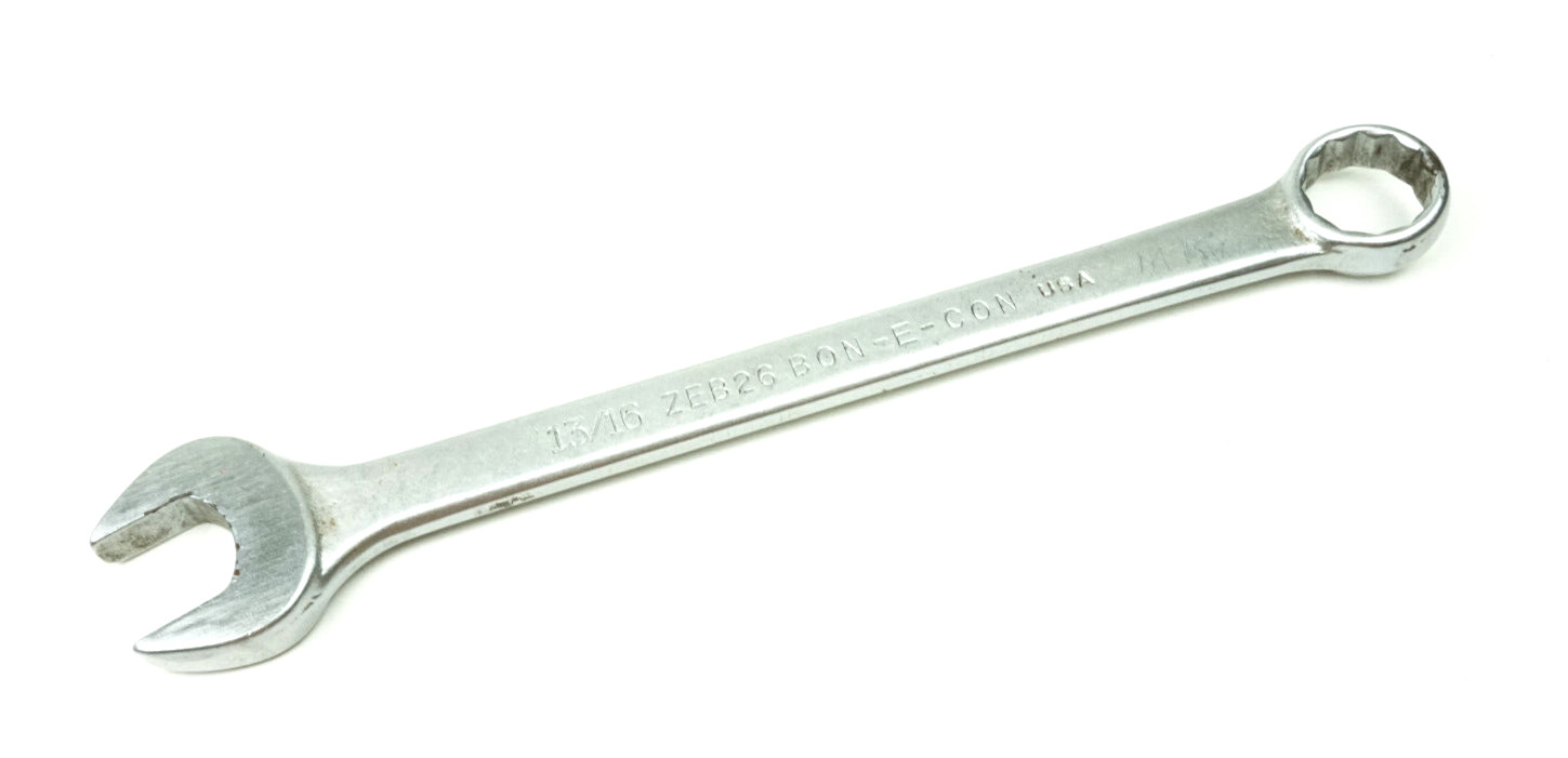 Bonney BON-E-CON 13/16″ 12 Point Combination Wrench ZEB26 USA Vintage