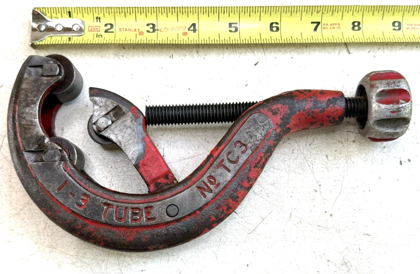 REED MFG CO. 1-3 Pipe Tube Cutter USA No. TC3