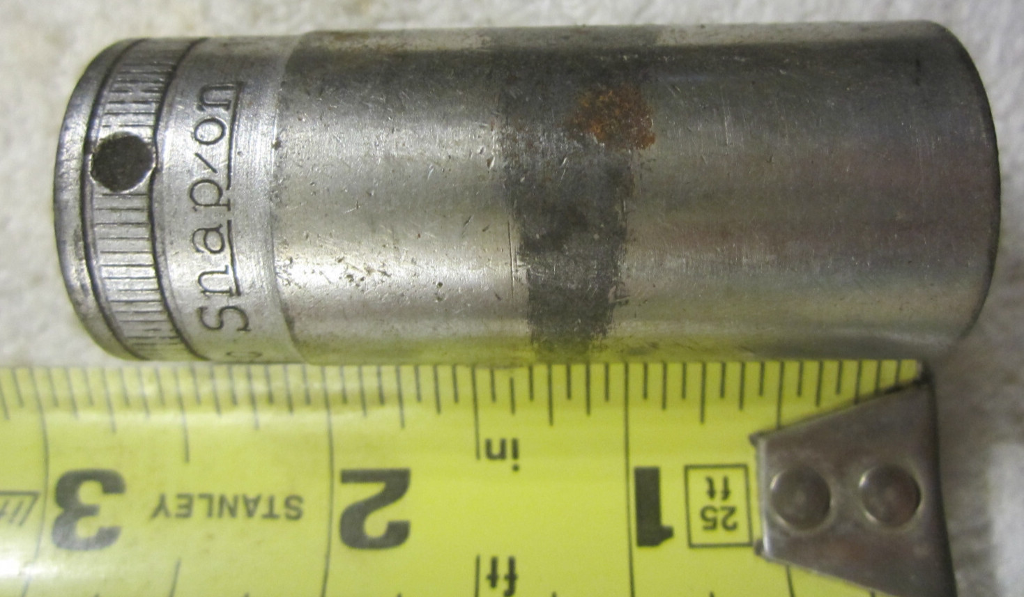13/16″ SNAP-ON SF-260 13/16″ DEEP SOCKET 12 POINT 3/8″ DRIVE VTG tool USA