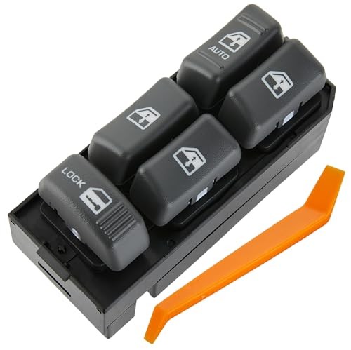 Master Power Window Switch – 7+10 Metal Pins – 4 Door – Fits Chevy