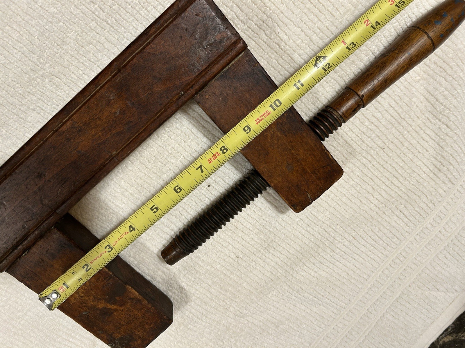 Rare Antique Niels Larsen Wood C – Clamp