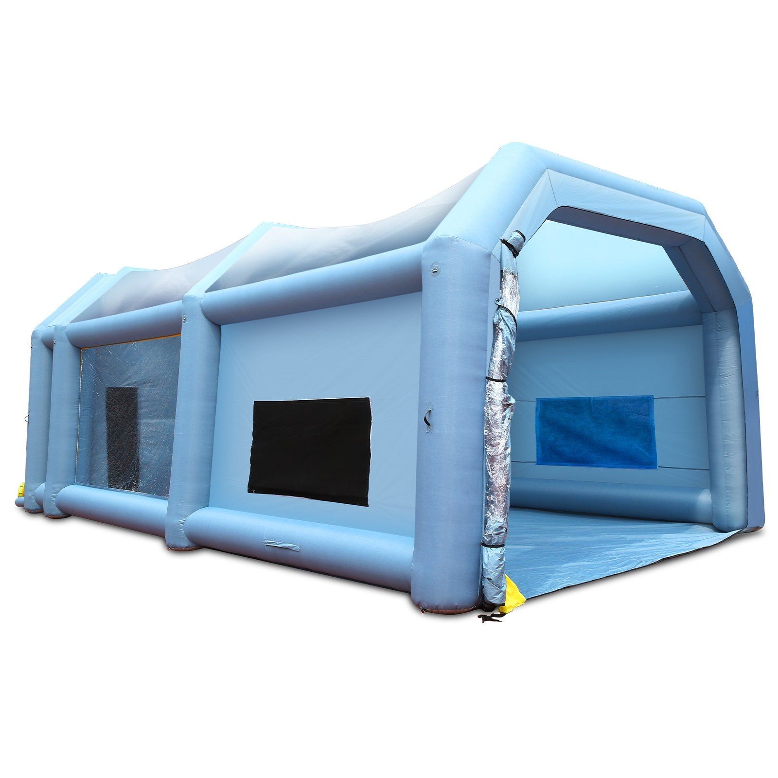 33x20x13ft Modular Spray Booth with High-Efficiency Filter Panels