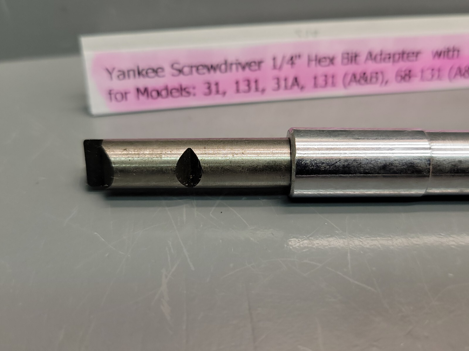 Hex Bit Adapter & No. 2 Phillips for Yankee Stanley North Bros 131 31 68-131