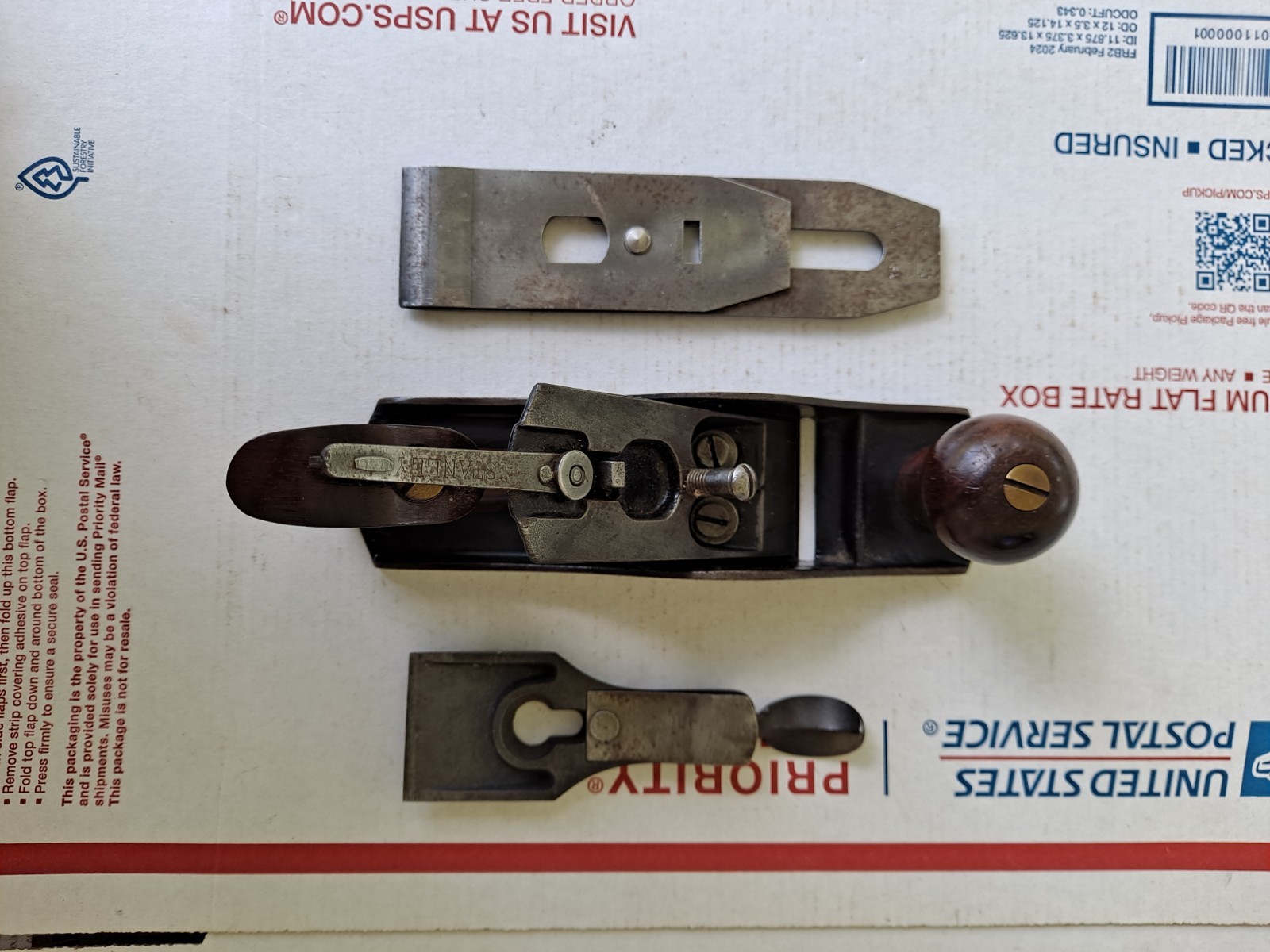 Stanley No. 2C Smooth Plane Type 13 (1923-1935)