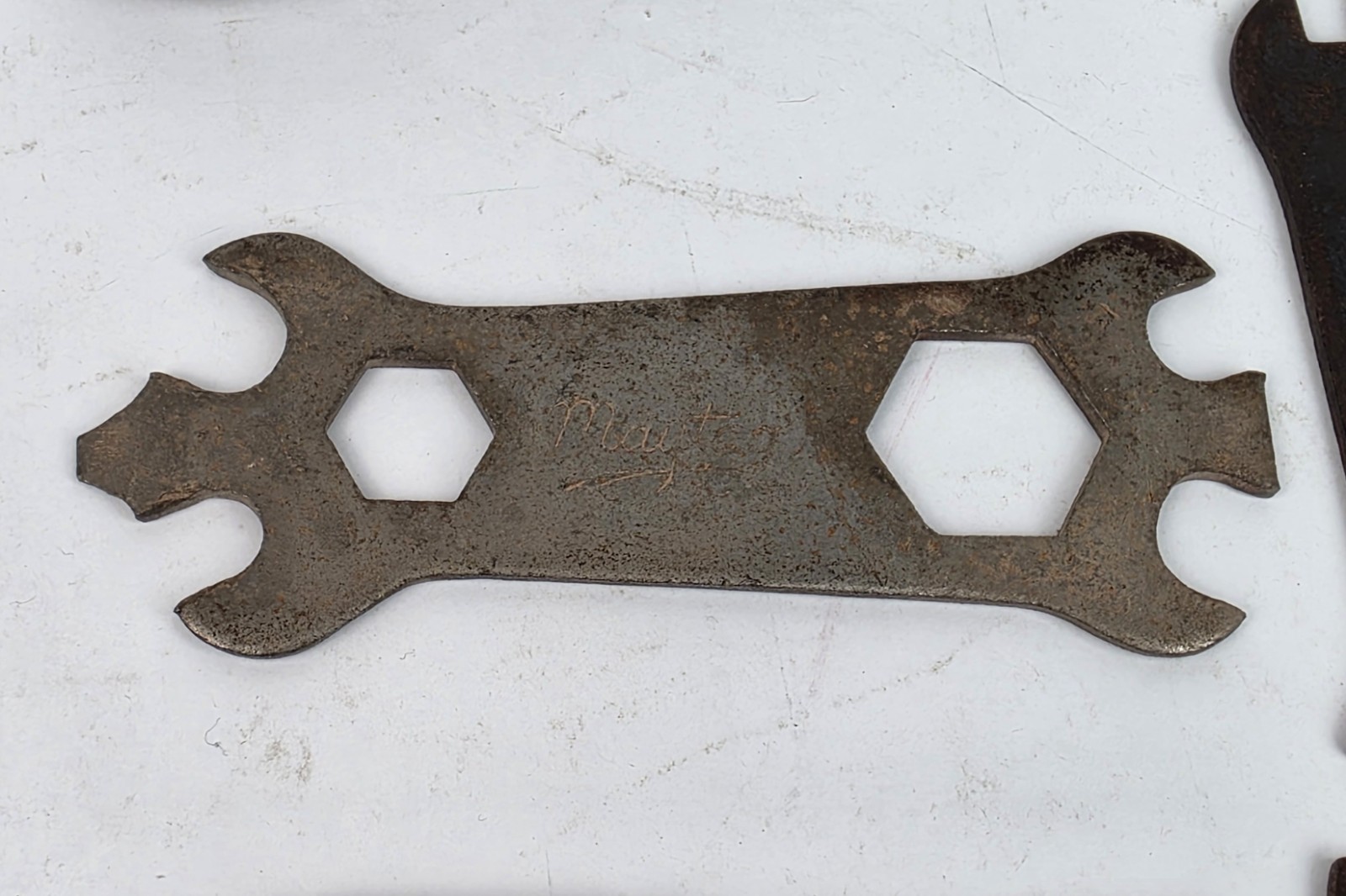 Vintage Metal Tools Wrench Lot – Maytag, Toyota, Sterling, Oxford, Tractor, Auto