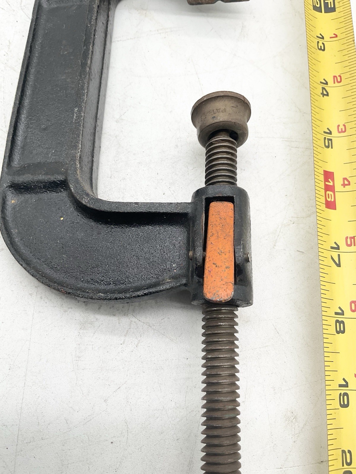 Vintage Jorgensen 204 quick-release 4” C-clamp Made In USA!!S1
